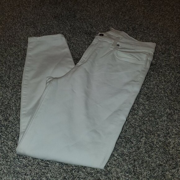 J Crew Lookout High Rise Skinny Crop Jeans White 31 - Picture 1 of 5